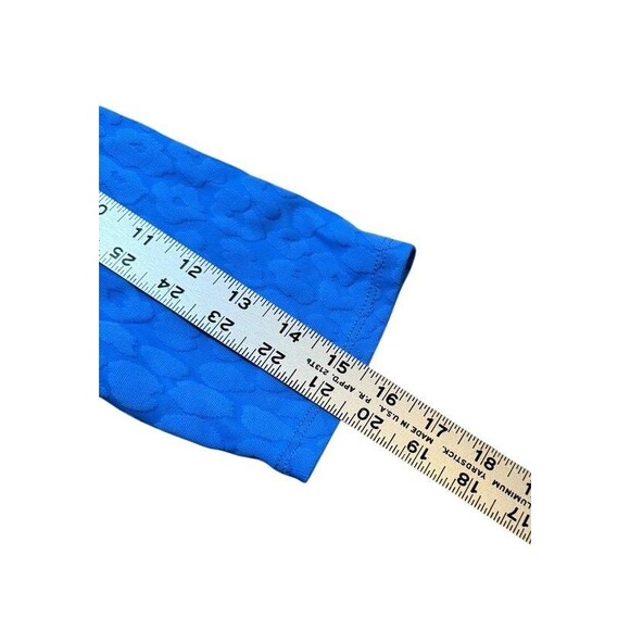 Jude Connally Susanna Dress Jacquard Size Small Collar - V-Neck - Made in USA - Picture 7 of 8